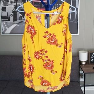 Old Navy floral tank.